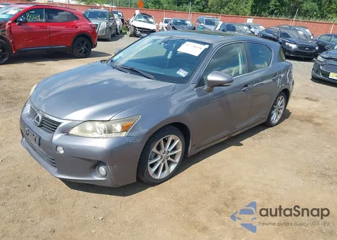 2012 Lexus Ct 200 from USA, damaged, VIN JTHKD5BH4C2113552
